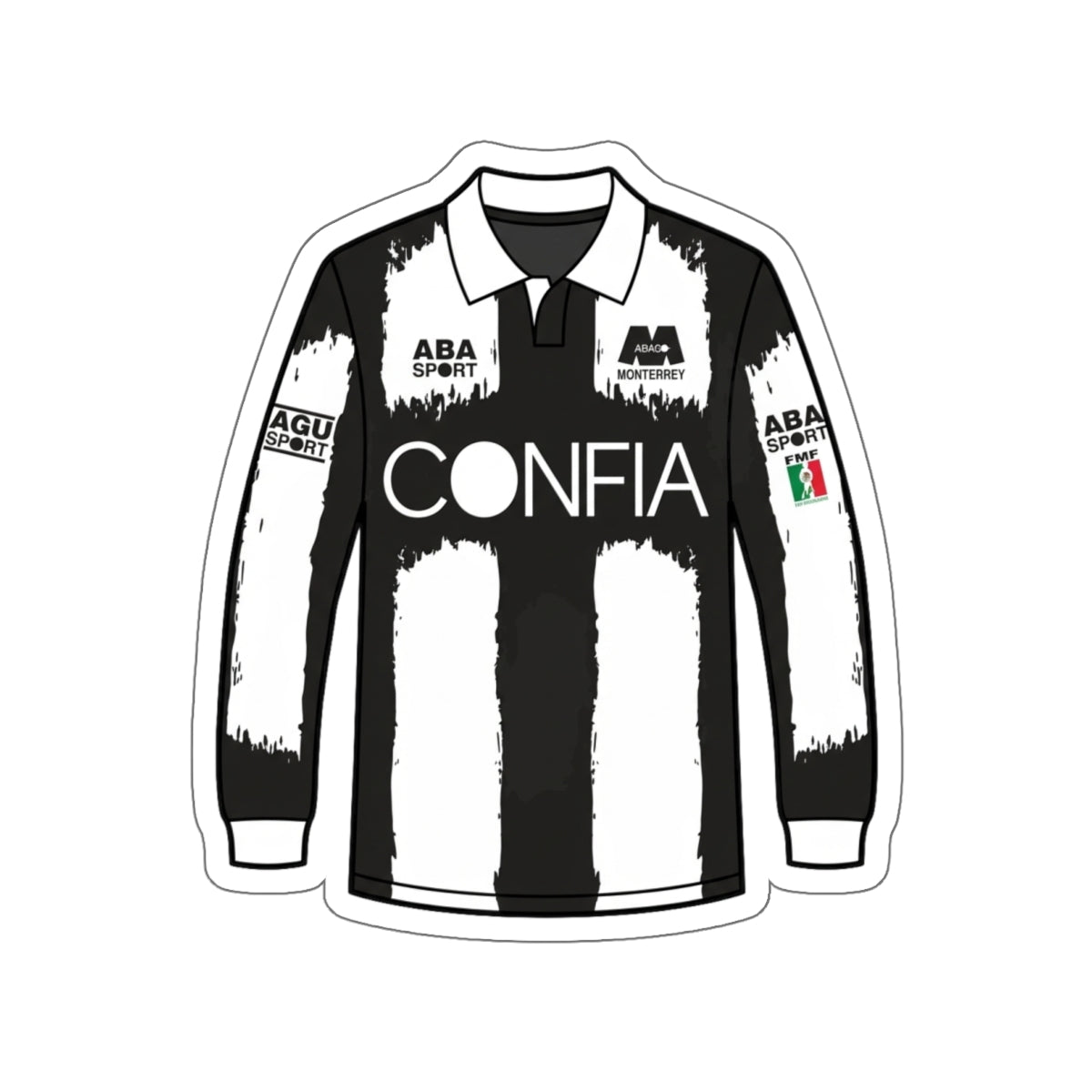 Rayados ‘94-‘97 Away "Aba Sport" Legend Sticker