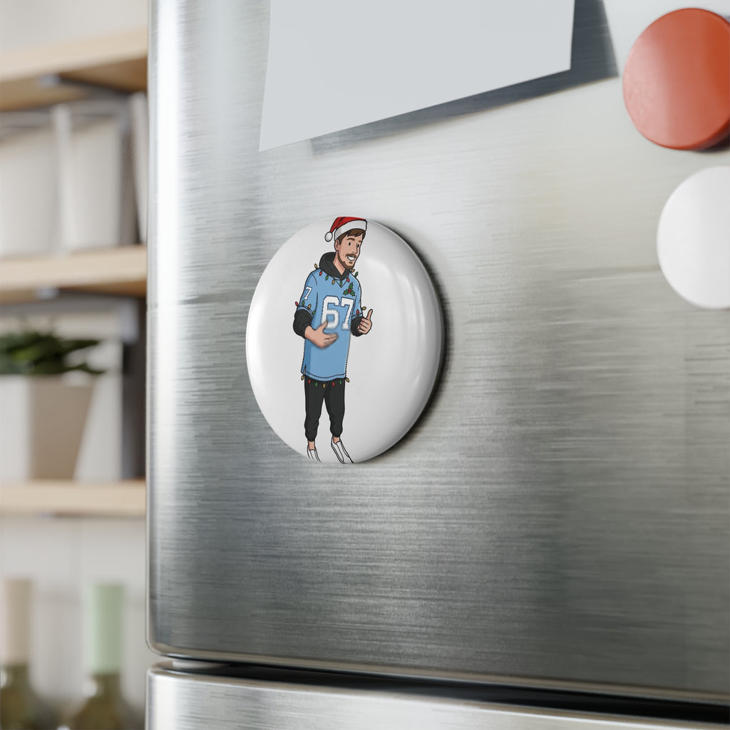 Button Magnet, Round (1 & 10 pcs)