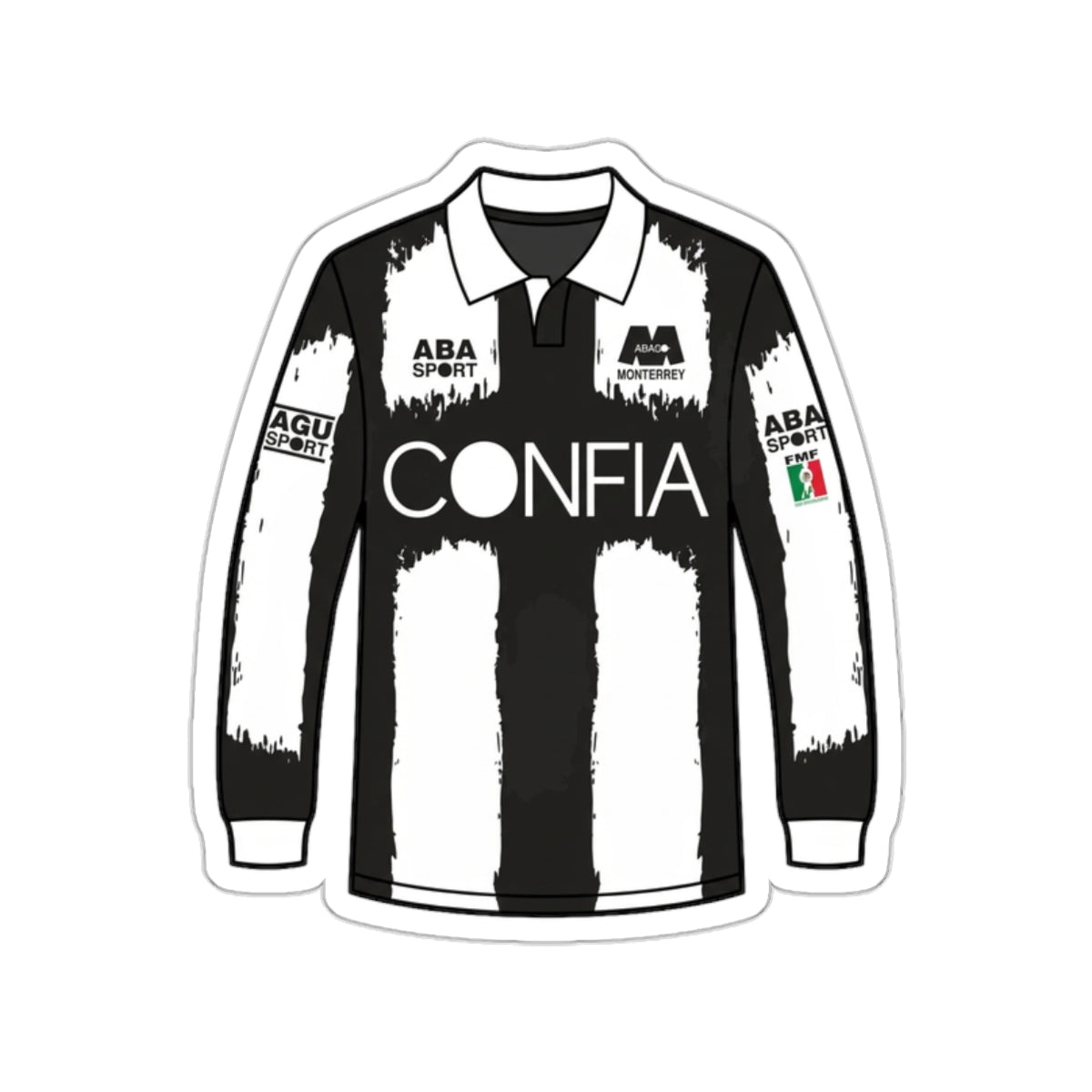 Rayados ‘94-‘97 Away "Aba Sport" Legend Sticker