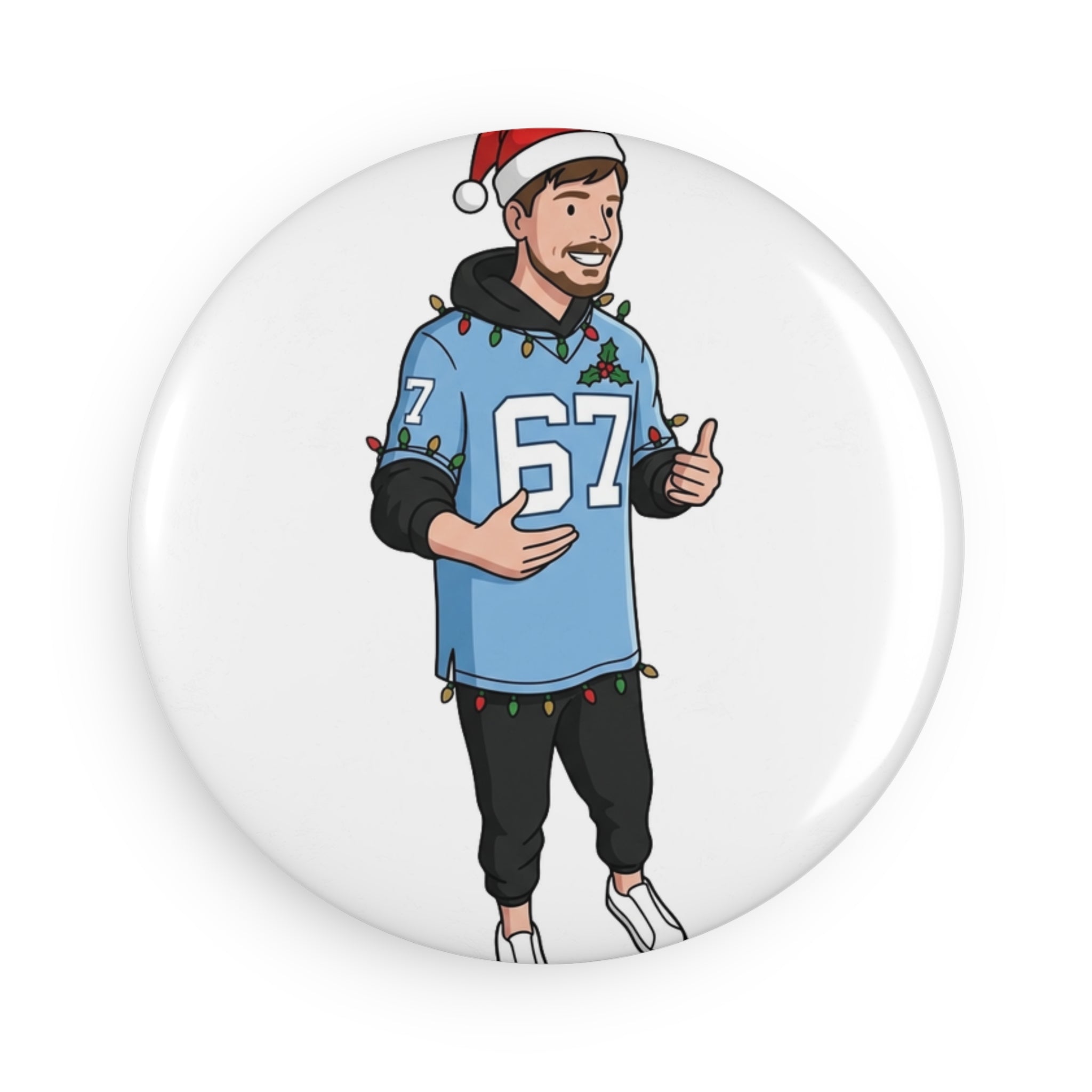 Button Magnet, Round (1 & 10 pcs)